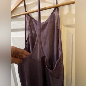 Lululemon purple 2 lightweight tank top string racerback EUC